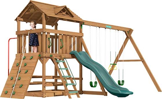 Lexington Premium Pine Swing Set Playset Lexington Premium Pine Swing Set Playset