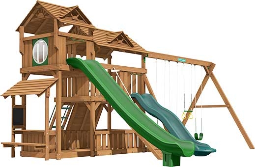 Lexington Premium Pine Swing Set Playset Lexington Premium Pine Swing Set Playset