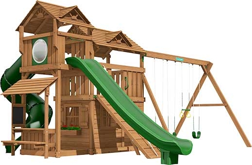 Lexington Premium Pine Swing Set Playset Lexington Premium Pine Swing Set Playset