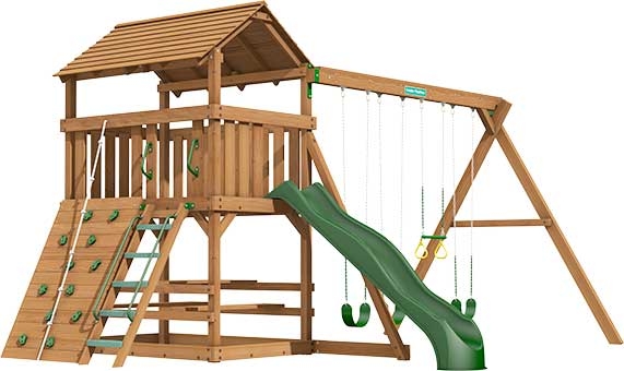 Lexington Premium Pine Swing Set Playset Lexington Premium Pine Swing Set Playset