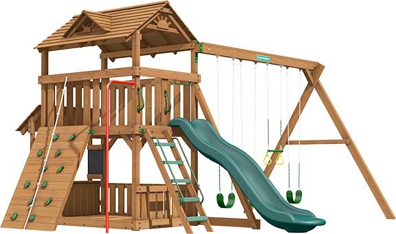 Lexington Premium Pine Swing Set Playset Lexington Premium Pine Swing Set Playset