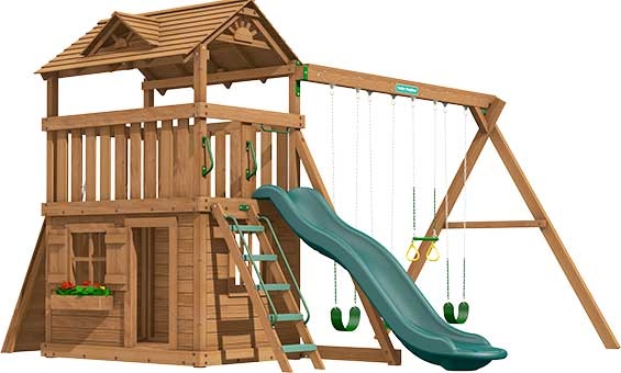 Lexington Premium Pine Swing Set Playset Lexington Premium Pine Swing Set Playset