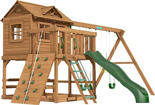 Yorktown Premium Pine Swing Set Playset Yorktown Premium Pine Swing Set Playset