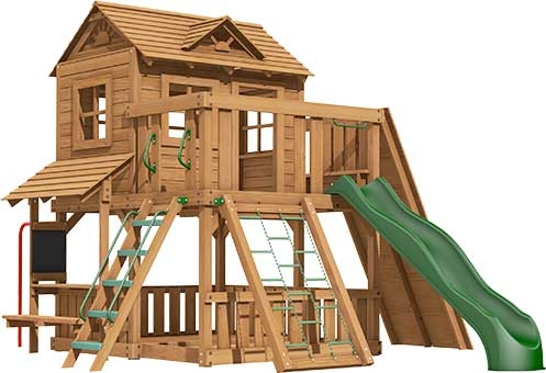 Yorktown Premium Pine Swing Set Playset Yorktown Premium Pine Swing Set Playset